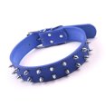 thumbnail image 4 of Collier pour Chien à Pointes, Collier pour Chien à Clous Collier pour Chien en Cuir Collier pour Chien avec Pointes Style Punk Collier pour Chien à Pointes en Laiton Collier pour Chien à Pointes Réglable à Clous Rivet Boucle en Laiton Petit Collier pour Chien, 4 of 7