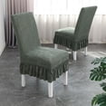 thumbnail image 1 of Jacquard Sofa Cover Stretchable Elastic Slipcover for Dining Chairs Universal Fit for Home and Restaurant Use, 1 of 3