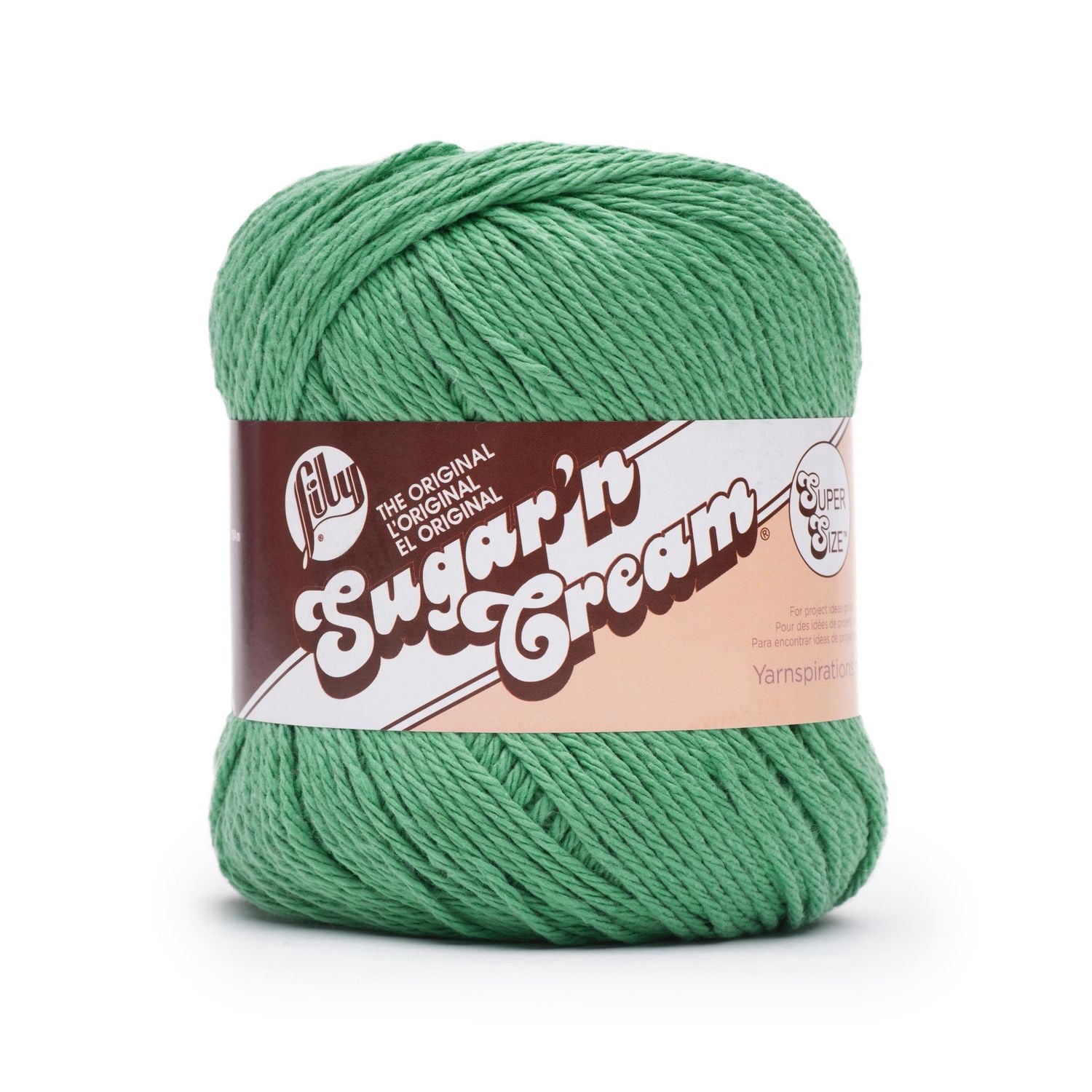 Lily Sugar'n Cream® Fil Super Taille Coton #4 Moyen, 4oz/113g