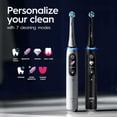 thumbnail image 4 of Oral-B iO Series 10 Rechargeable Electric Toothbrush with Ultimate Clean and Gentle Care Replacement Brush Heads, Black, and Charger, 4 of 18