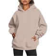 thumbnail image 1 of MeetoTime Sweat à Capuche Surdimensionné pour Femmes 2024 Décontracté à Manches Longues avec Poches, 1 of 5
