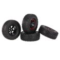 thumbnail image 4 of 4Pcs 1,9 Pouces 103mm 1/10 Pneus de Chenille de Roche et Jantes 90 SCX10, 4 of 8