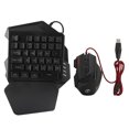 thumbnail image 2 of HXSJ J50 Souris de Jeu à une Main Ensemble Clavier Accessoire Informatique pour Win2000 / Android / OS X, 2 of 14