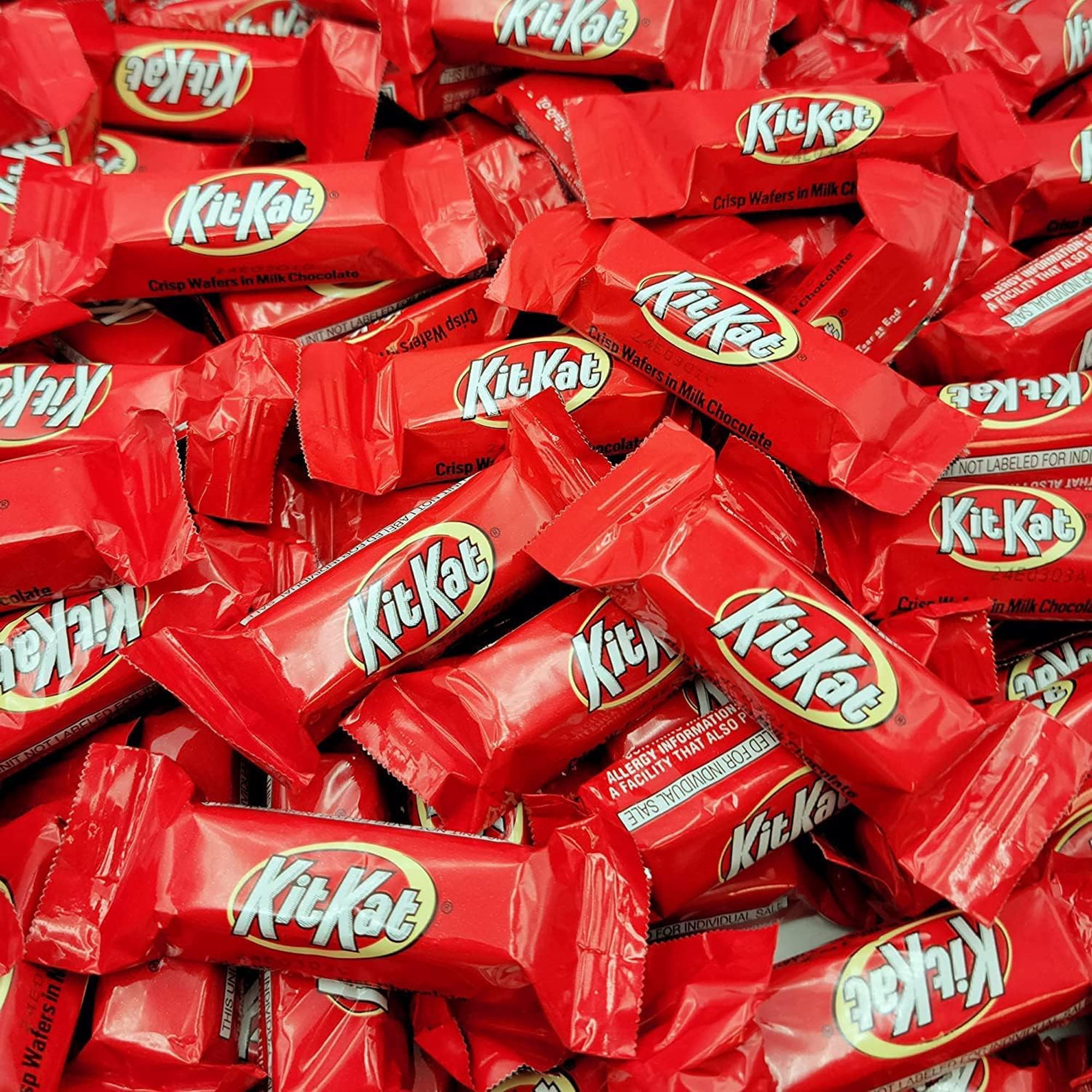 Halloween Theme  KitKat Milk Chocolate Wafer, Miniature Snack Size Candy Bag, Bulk Pack (2 LB)