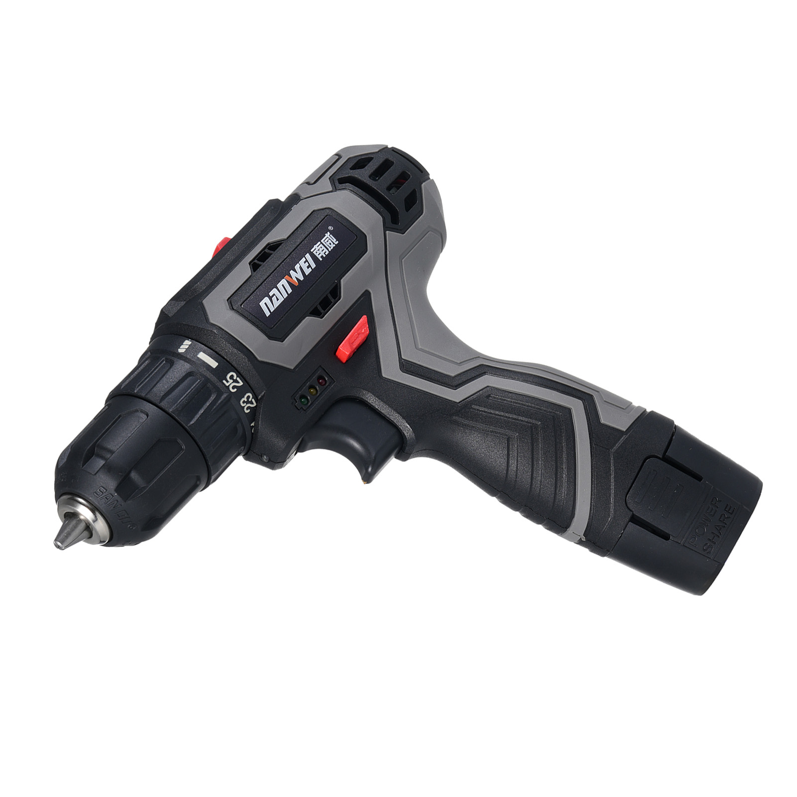 Cordless Drill Sets Electric Drill 25+1 Torque Setting for Home Reconstruction, DIY Handicrafts, Woodworking, Landscaping Work, Car Maintenance 16.8V 1500mah Battery, US Plug