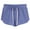 Blue, variant on Timegard Running Shorts for Women Plus Size Elastic Waist Drawstring Sweat Shorts Casual Loose Workout