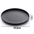 thumbnail image 2 of Dinner Round Tray，creative Western Breakfast Dessert Salad Plate, 2 of 5