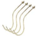 thumbnail image 2 of Billiards Hook, Table Edge Hook, Copper Durable 4Pcs For Billiard Ball Supplies Pool Table, 2 of 8