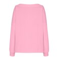 thumbnail image 3 of Women's Off Shoulder Sweatshirt Adjustable Drawstring Oversized Long Sleeve Shirt Pullover Basic Slouchy Clothes 2025, 3 of 5