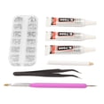 thumbnail image 1 of Rhinestones Glue Kit 6 Sizes Rhinestone Decor With Tool Glue For Tumblers Craft Set Home Makeup Nail Art Decoration, 1 of 8