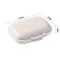 thumbnail image 2 of RKSTN Pill Dispensing Cases Pill Sub-Packing Box; Pill Storage Box Beige Kitchen Gadgets, 2 of 8