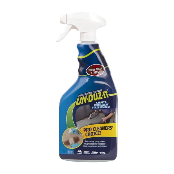 UnDuzit Produits Chimiques Nettoyant pour Tapis 124599 à Utiliser sur Tapis/tapis/revêtement; Bouteille Vaporisateur de 32 Onces; Simple