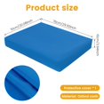 thumbnail image 2 of CUITING Dog Bed Cover Oxford Cloth Dog Bed Protector Cover Waterproof Dog Bed Protector Removable Dog Bed Replacement Cover with Zipper for Indoor Outdoor, 2 of 11