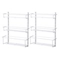 thumbnail image 1 of ClosetMaid Adjustable 3 Shelf Spice Rack for Cabinet/Wall White (2 Pk), 1 of 5