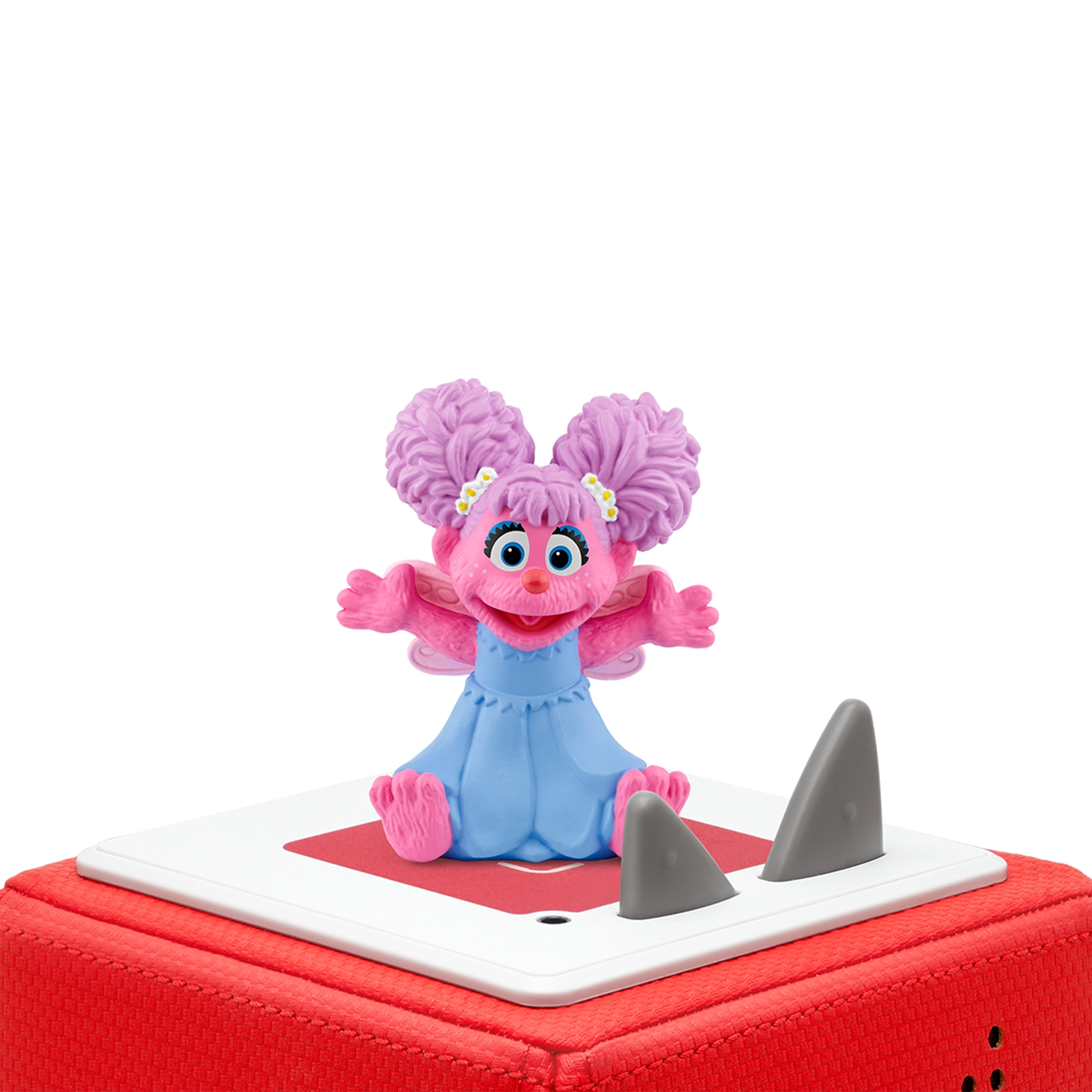 tonies Coffret Toniebox 2 avec Elmo, Abby Cadabby et Cookie Monster de Sesame Street – Rouge Sunset (anglais)