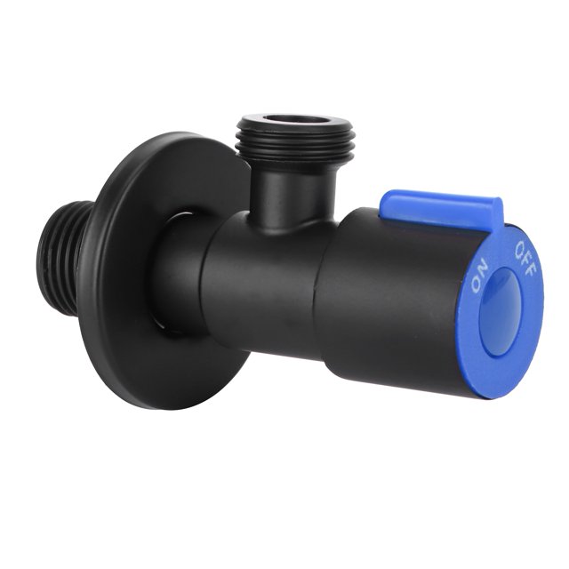 G1/2 Thread Angle Valve Stainless Steel Water Stop Valve for Bathroom Toilet SuppliesSingle Cold