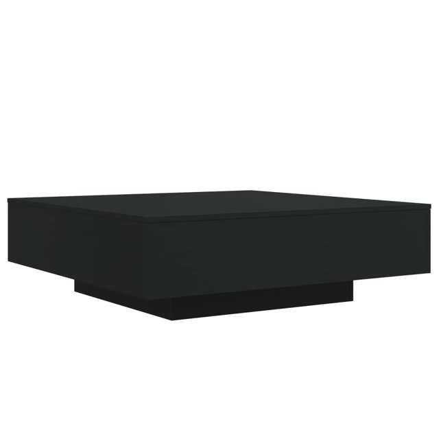 vidaXL Table Basse avec Lumières LED Bout de Canapé Table d'Appoint Bureau Salon Meubles