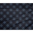 thumbnail image 4 of oneOone Viscose Chiffon Dark Blue Fabric Block Sewing Craft Projects Fabric Prints By Yard 42 Inch Wide-CI, 4 of 5