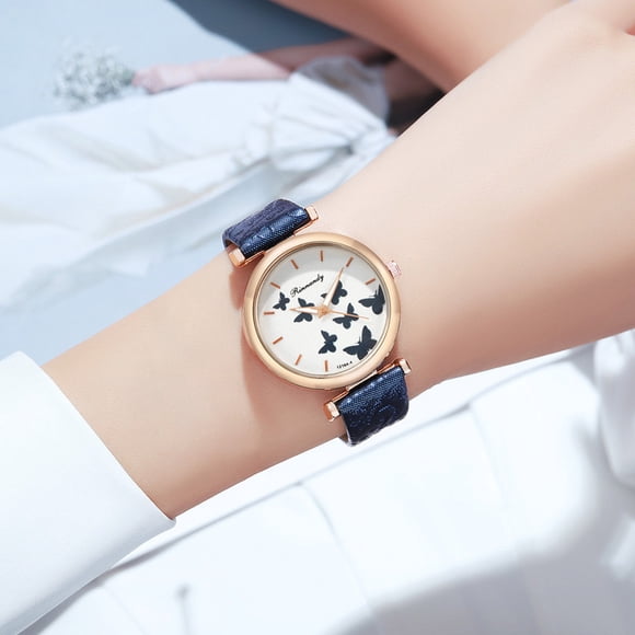 Dvkptbk 1 Watches Women's Casual Bracelet Watch Quartz Mesh Belt Fashion Analog Wrist Watches