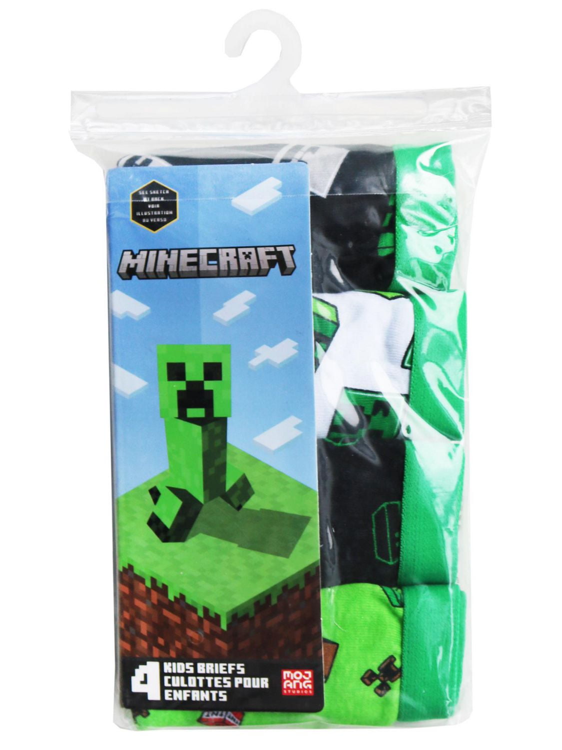 Minecraft underwear 4 Pack