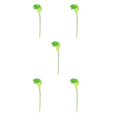 thumbnail image 2 of kurtrusly Wedding Decor With Simulated Calla - Choose Variety Of Colors And Styles With High 3D And Simulation Durable PU Tender green 5PCS, 2 of 6