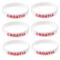thumbnail image 4 of COMPUKAS 6Pcs Country Wristband Silicone Bands Comfortable Bracelets for Football Cheer, 4 of 6