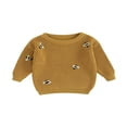 thumbnail image 1 of Chandails à Col pour Bébé Manches Longues Pulls Tricotés Amples, 1 of 7