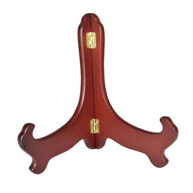 yuksok Stable Foldable Samples Easel Display Stand Holder f/ Home Cupboard Rack #1 1