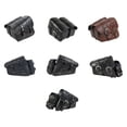 thumbnail image 3 of Baohd Universal Motorcycle Wallets Cards Money Large Capacity Saddle Storage Bag Portable Adjustable Side Pack Tool Bags Set 2 Brown 1 Pair, 3 of 7