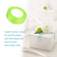 thumbnail image 3 of maskred Gift Wrap Ribbon Wedding Clothes Making Supply Multi-color DIY Craft Accessories Festival Fabric Polyester Ribbons Box Ornaments fluorescent Green 57, 3 of 7