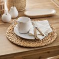 thumbnail image 2 of Bouclair Natural Water Hyacinth Round Placemat, 2 of 6