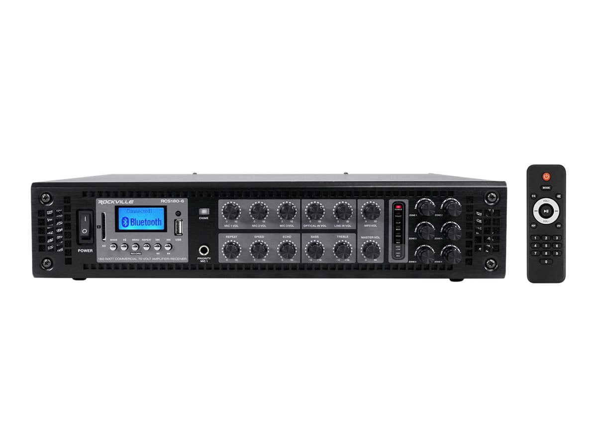 Rockville RCS180-6 - Amplifier - 180 Watt (total)