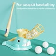 thumbnail image 3 of Children's Foot-Activated Baseball Ejector Pitching Machine Training Set for Indoor Outdoor Sports Parent-Child Play Auto Ball Launcher, 3 of 9