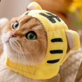 thumbnail image 3 of <p>Cat Headgear, Comfortable Easy Care Warm Stylish Pet Hat  For Daily For Cat</p>, 3 of 7