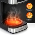 thumbnail image 4 of Kuhitley 12 Cup Drip Coffee Maker, 950W Automatic Coffee Machine with Programmable Timer, Strong Brew, 2-Hour Keep Warm & Auto Shut Off, 1.8L for Home Kitchen Daily Use,Black, 4 of 11