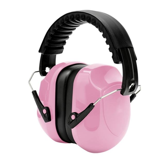 GUOOL Cache-Oreilles à Réduction de Bruit Ajustable pour Atelier de Tondage de Pelouse Construction Rose