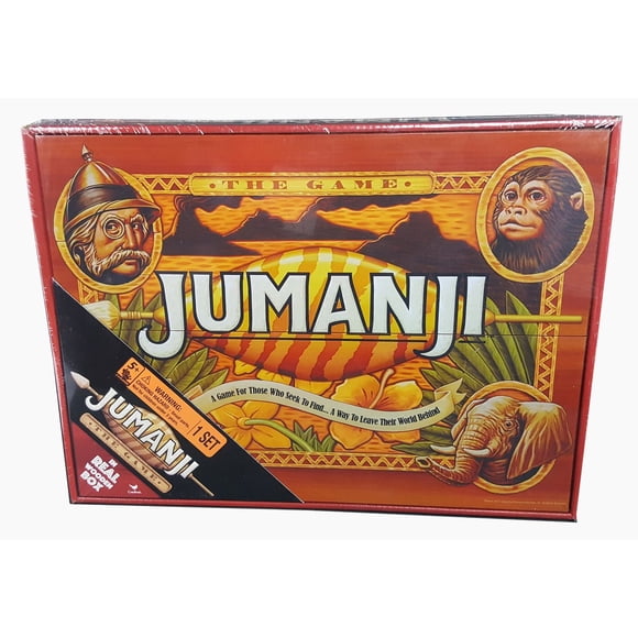 Jumanji Board Game in Wooden Case, Exclusivité Walmart