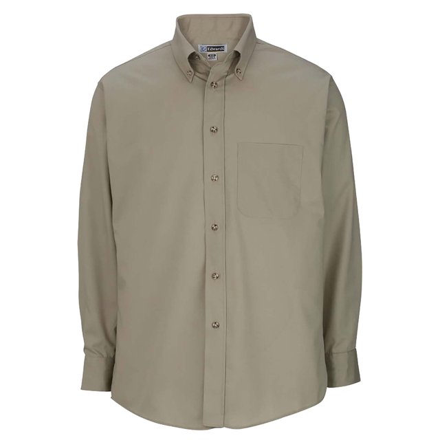 1280 Men's Easy Care Long Sleeve Poplin Shirt