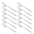 thumbnail image 2 of Fourchette en Acier Inoxydable, 12 Pcs Fourchettes en Acier Inoxydable Fourchette à Gâteau Fourchette à Fruits Fidèle à Sa Promesse, 2 of 8