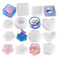 thumbnail image 5 of Youkk Durable Box Resin Mold Mould Flower Molds DIY -Shape Cake Plum Flower 1Set, 5 of 5