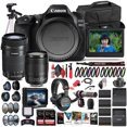 thumbnail image 1 of Canon EOS 80D Appareil Photo avec Objectif 18-135mm et Objectif EF-S 55-250mm - Ensemble Pro (Modèle International), 1 of 9