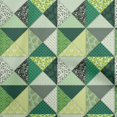 thumbnail image 1 of oneOone Polyester Lycra Mint Green Fabric Quilt Patchwork Craft Projects Decor Fabric Printed By The Yard 56 Inch Wide, 1 of 5