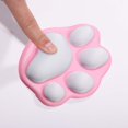 thumbnail image 4 of Small Cats Paw Mouse Pad With Wrist Support Cushion Soft Silicon WristRest Mousepad Ergonomic Computer Mouse Pads, 4 of 5