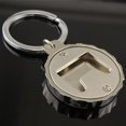 thumbnail image 4 of Unisex Creative Beer Bottle Cap-Shaped Bottle Opener Keychain Keyring Gift, 4 of 8