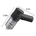 thumbnail image 3 of JWshufel Powerful Handheld Car Vacuum Cleaner 9000 Pa Suction Rechargeable 4000 mAh Battery Wireless Multi-Functional Lightweight for Home and Vehicle Cleaning with Multiple Attachments, 3 of 8
