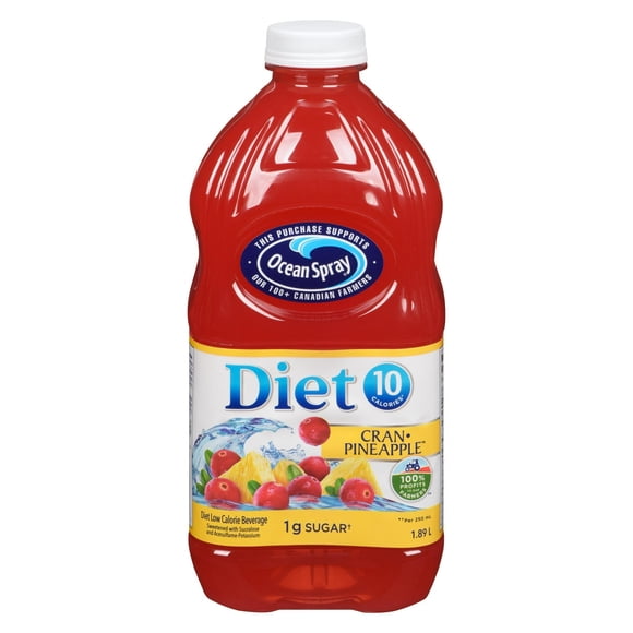Ocean Spray Diet Cran•Pineapple™ Low Calorie Beverage 1.89L