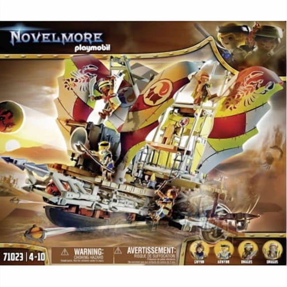 Playmobil Novelmore Sal'Ahari sands Navire de la tempête de sable 71023