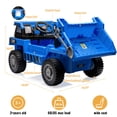 thumbnail image 2 of Ourlova Ride-On Dump Truck for Kids, 12V Electric Ride-On Car with Remote Control, Electric Dump Bed, Extra Shovel, USB, MP3, Music Player - Blue, 2 of 8