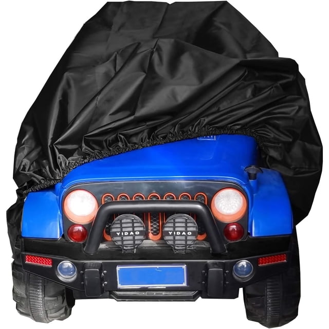 Kids Ride-On Toy Car Cover, Outdoor Protective Cover for Children's Electric Vehicles- Universal Fit,Waterproof Windproof Snow Dust Protection,55" x 33" 32". -