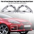 thumbnail image 4 of Fog Light Bezel, Fog Light Trim, Anti Slight Impact ABS Plastic Glossy For Auto   2012-2014, 4 of 8